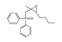 3-butyl-2-(diphenylphosphorylmethyl)-2-methyloxirane Structure