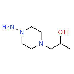 1-Piperazineethanol,4-amino--alpha--methyl- Structure