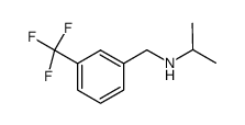 Isopropyl-(3-trifluoromethyl-benzyl)-amine Structure