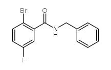 N-Benzyl-2-bromo-5-fluorobenzamide Structure