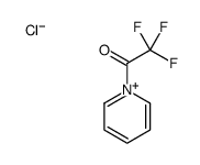 2,2,2-trifluoro-1-pyridin-1-ium-1-ylethanone,chloride Structure