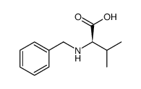 D-Valine, N-(phenylmethyl) Structure