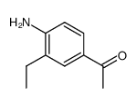 Acetophenone, 4-amino-3-ethyl- (6CI) structure