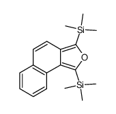 1,3-bis(trimethylsilyl)naphto(1,2-c)furan Structure