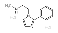 N-Methyl-2-(2-phenyl-1H-imidazol-1-yl)ethanamine dihydrochloride Structure