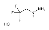 2,2,2-trifluoroethylhydrazine,hydrochloride Structure