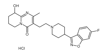 paliperidone hydrochloride结构式