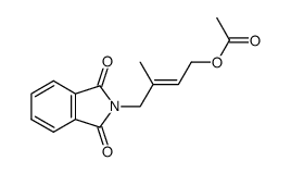 trans-4-Acetoxy-2-methyl-1-phthalimido-2-buten Structure