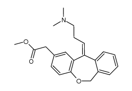 (Z)-11-[3-(dimethylamino)propylidene]-6,11-dihydrodibenz[b,e]oxepin-2-acetic acid methyl ester picture