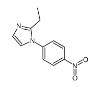 2-ethyl-1-(4-nitrophenyl)imidazole结构式