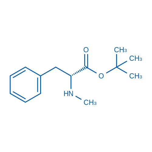 (R)-tert-Butyl 2-(methylamino)-3-phenylpropanoate structure