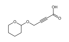 4-((tetrahydro-2H-pyran-2-yl)oxy)but-2-ynoic acid structure