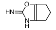 5,6-dihydro-4H-cyclopenta[d][1,3]oxazol-2-amine结构式