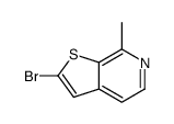 Thieno[2,3-c]pyridine, 2-bromo-7-methyl- (9CI) Structure