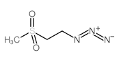 1-azido-2-(methylsulfonyl)ethane(SALTDATA: FREE) structure