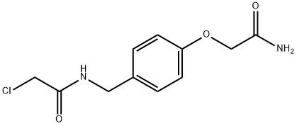 N-{[4-(氨基甲酰基甲氧基)苯基]甲基}-2-氯乙酰胺图片