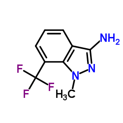 1-methyl-7-(trifluoromethyl)-1H-indazol-3-amine picture