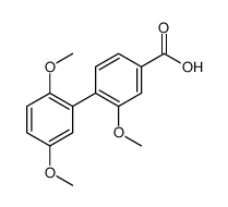 4-(2,5-dimethoxyphenyl)-3-methoxybenzoic acid结构式