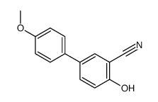 2-hydroxy-5-(4-methoxyphenyl)benzonitrile Structure