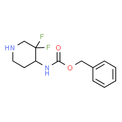 benzyl 3,3-difluoropiperidin-4-ylcarbamate picture