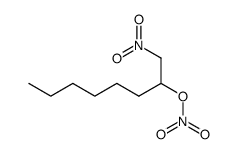 1-Nitro-2-octylnitrat结构式