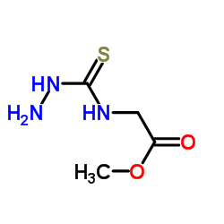 Glycine, N-(hydrazinothioxomethyl)-, methyl ester (9CI)结构式