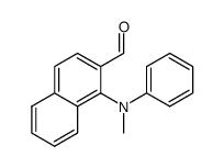 1-(methyl(phenyl)amino)-2-naphthaldehyde Structure