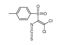 1-(2,2-DICHLORO-1-ISOTHIOCYANATO-ETHENESULFONYL)-4-METHYL-BENZENE Structure