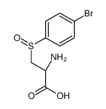 S-(4-bromophenyl)cysteine sulfoxide Structure