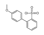 2-(4-Methoxyphenyl)benzenesulphonyl chloride, 4-[2-(Chlorosulphonyl)phenyl]anisole结构式