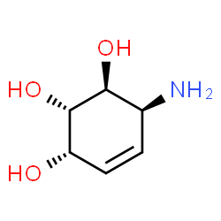 4-Cyclohexene-1,2,3-triol,6-amino-,(1S,2S,3S,6S)-(9CI) picture