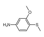 3-Methoxy-4-(Methylsulfanyl)Aniline structure