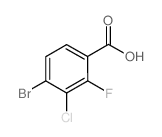 4-Bromo-3-chloro-2-fluorobenzoic acid picture