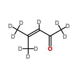 4-(2H3)Methyl(2H7)-3-penten-2-one Structure