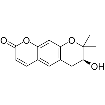 Decursinol Structure