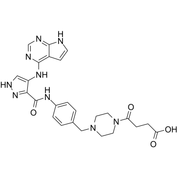 FN-1501-propionic acid Structure