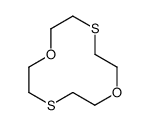 1,7-dioxa-4,10-dithiacyclododecane结构式