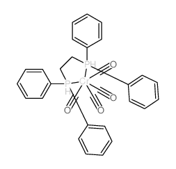 Chromium,tetracarbonyl[1,1'-(1,2-ethanediyl)bis[1,1-diphenylphosphine-kP]]-, (OC-6-22)-结构式