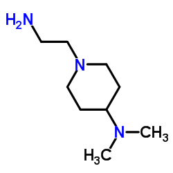 1-(2-Aminoethyl)-N,N-dimethyl-4-piperidinamine Structure