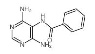 Benzamide,N-(4,6-diamino-5-pyrimidinyl)-结构式