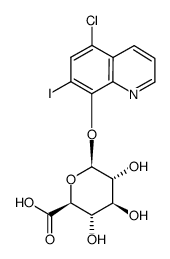 clioquinol glucuronide structure