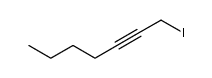 1-iodo-2-heptyne Structure