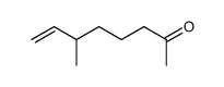 6-Methyl-7-octen-2-one Structure