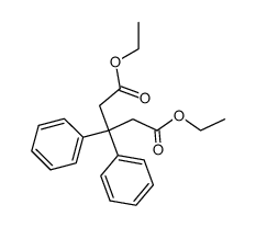 3,3-Diphenylglutarsaeure-diethylester结构式