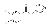 1-(3,4-DICHLOROPHENYL)-2-(1H-IMIDAZOL-1-YL)ETHANONE Structure