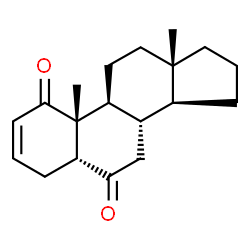 5β-Androst-2-ene-1,6-dione结构式