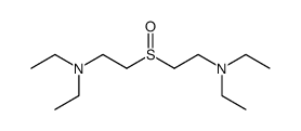 BIS(2-DIETHYLAMINOETHYL)SULFOXIDE Structure