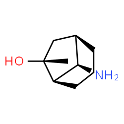 Bicyclo[3.2.1]octan-6-ol, 8-amino-6-methyl-, (1R,5R,6R,8R)-rel- (9CI) Structure