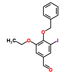 4-(Benzyloxy)-3-ethoxy-5-iodobenzaldehyde picture