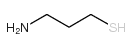 3-巯基-1-丙胺结构式